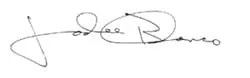Jodee Blanco’s signature